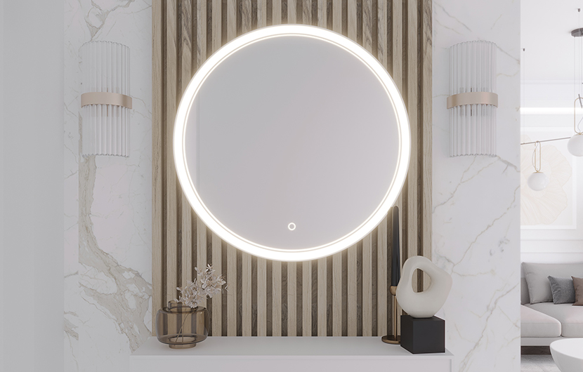 Orandiu L Mirror With Lighting