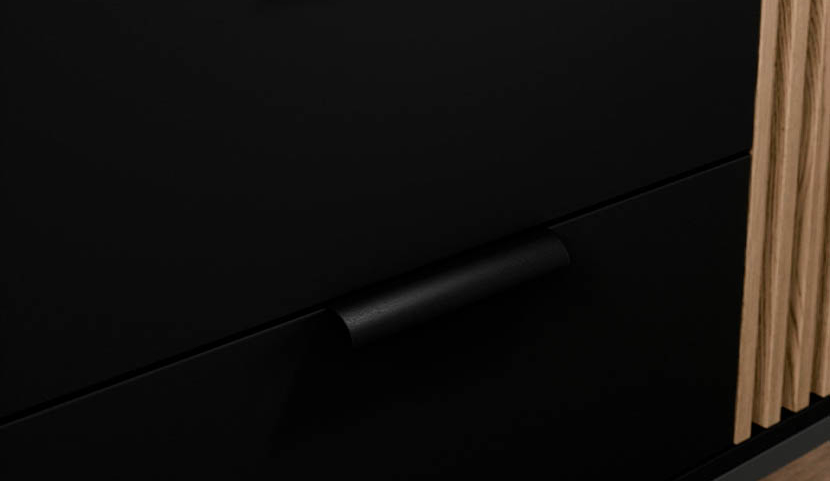 Meorati Freestanding Media Cabinet