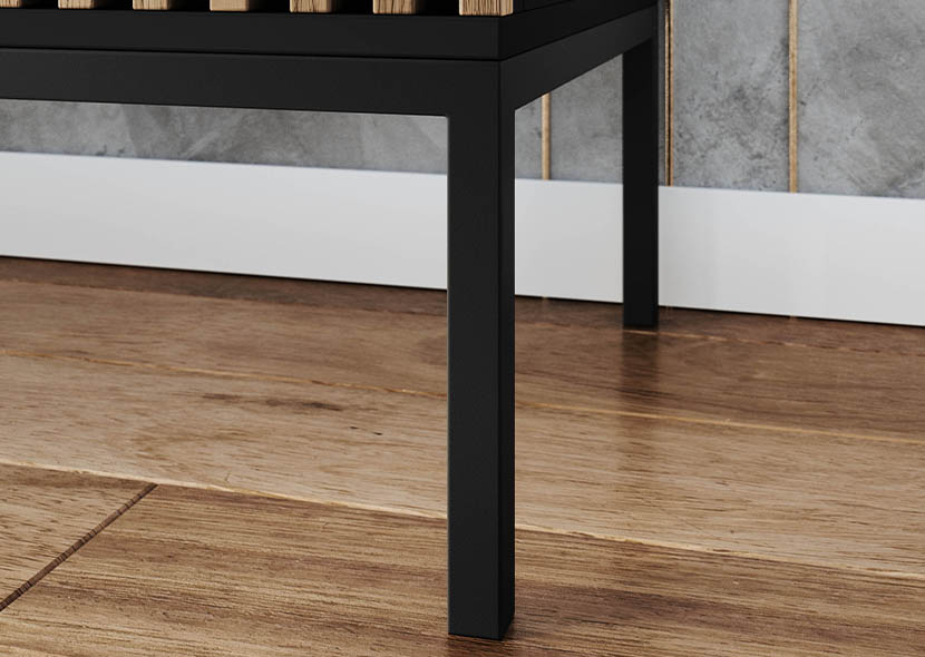 Meorati Freestanding Media Cabinet