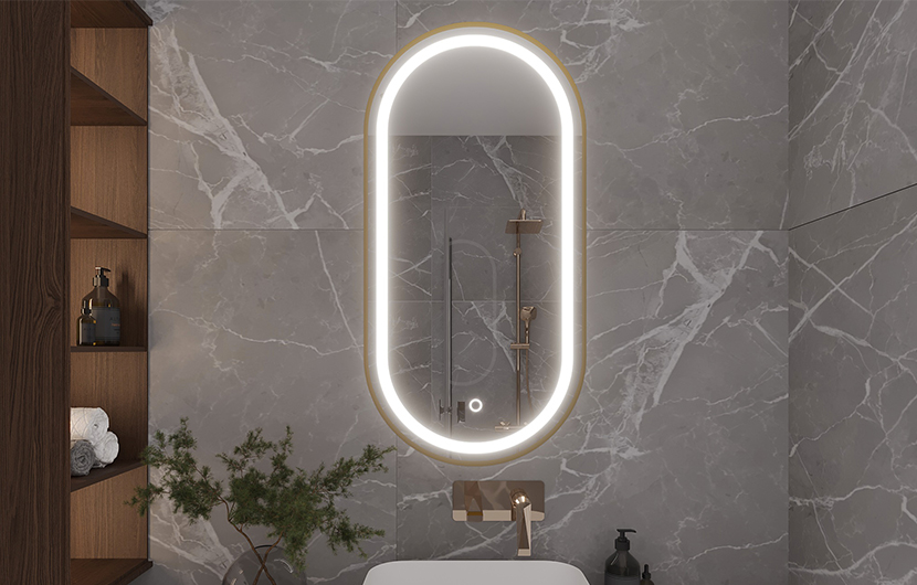 Micedi L Mirror With Lighting