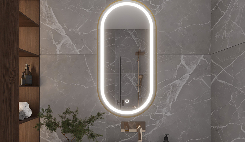 Micedi L Mirror With Lighting