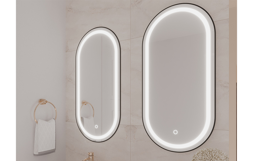 Robienti L Mirror With Lighting