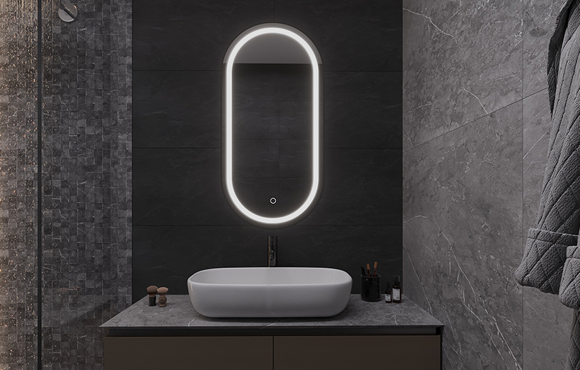 Robienti L Mirror With Lighting