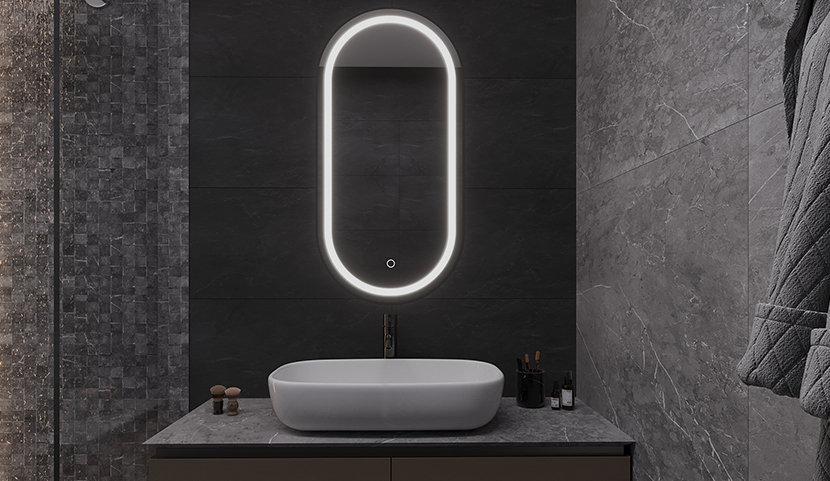 Robienti L Mirror With Lighting