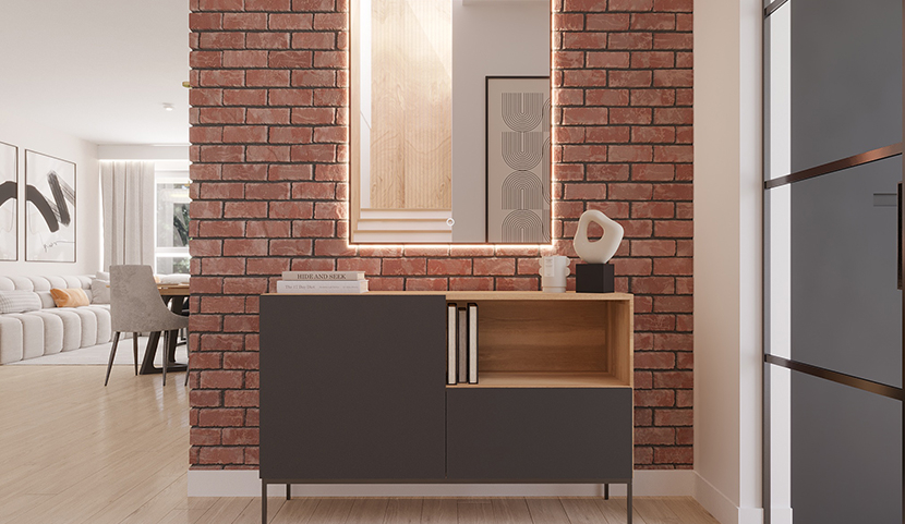 Vixisse A Mirror With Lighting