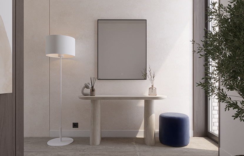 Vixisse A Mirror With Lighting