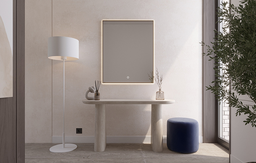 Vixisse A Mirror With Lighting