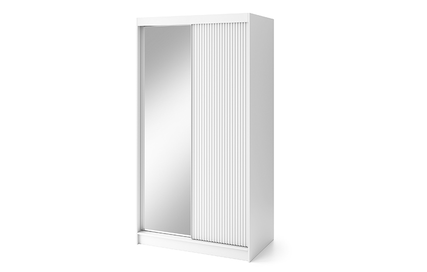 Biancco II with a mirror, 60x120 cm