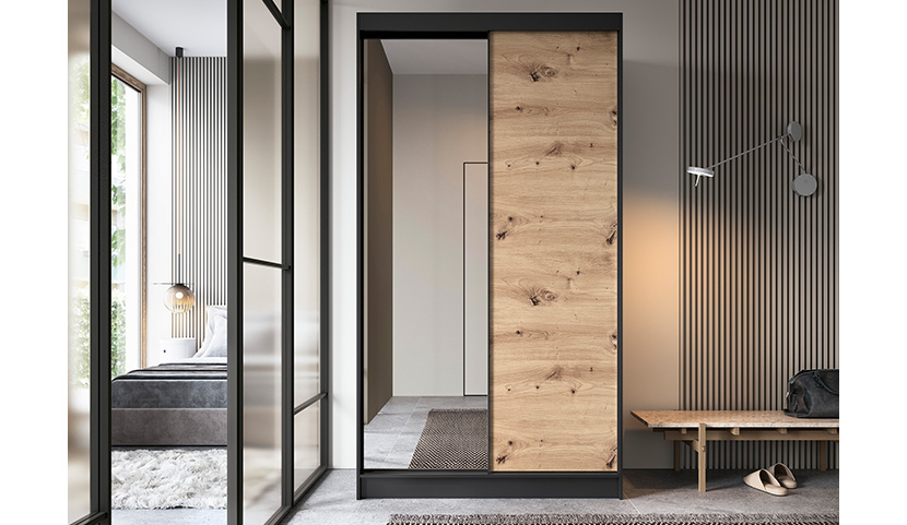 Esville II with a mirror, 60x120 cm