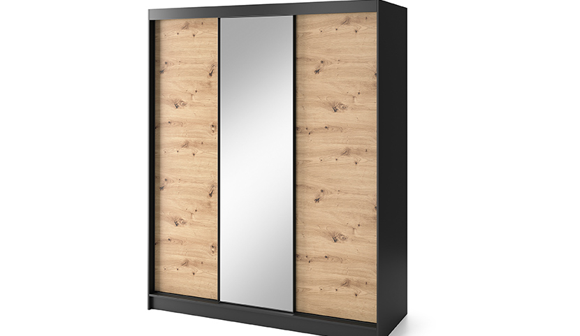 Esville III with a mirror, 60x180 cm