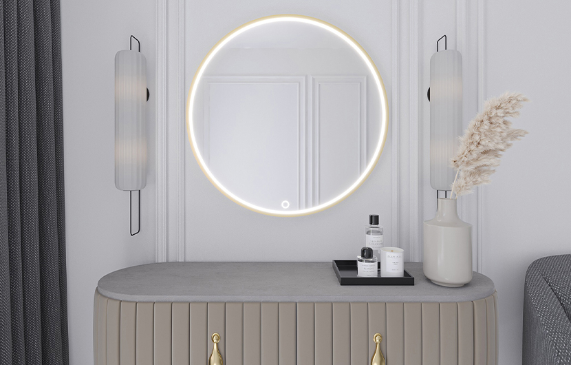 Gerbinie L Mirror With Lighting