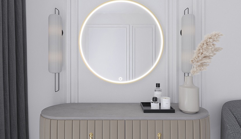 Gerbinie L Mirror With Lighting