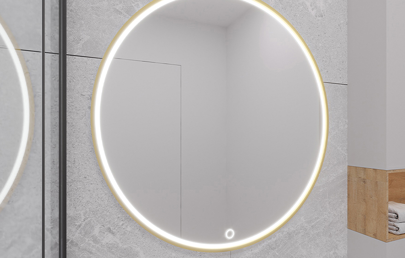 Gerbinie L Mirror With Lighting