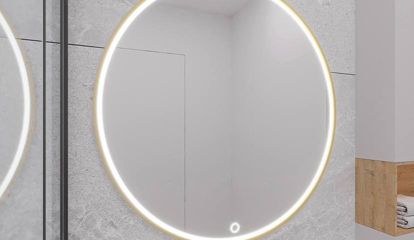 Gerbinie L Mirror With Lighting