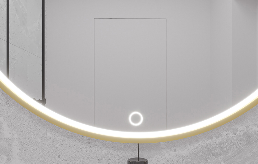 Gerbinie L Mirror With Lighting