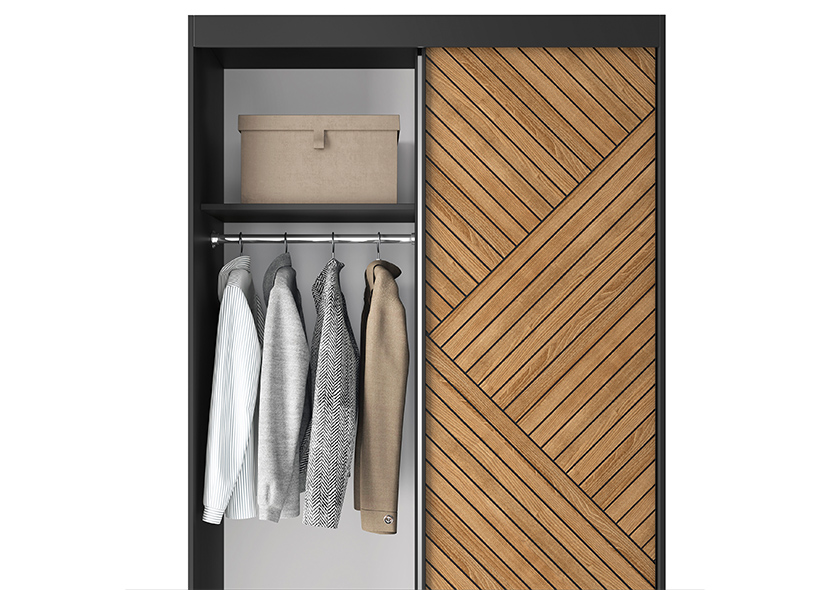 Marrphy II with a mirror, 60x120 cm