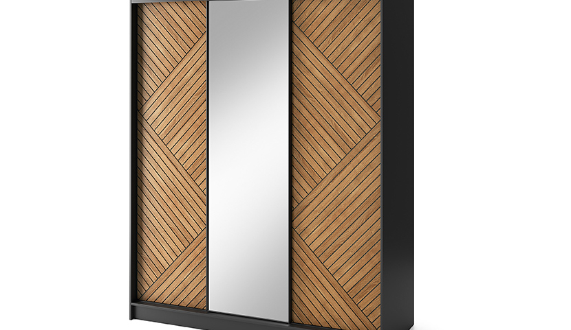 Marrphy III with a mirror, 60x180 cm