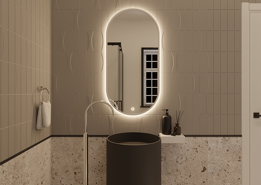 Arducati A Mirror With Lighting