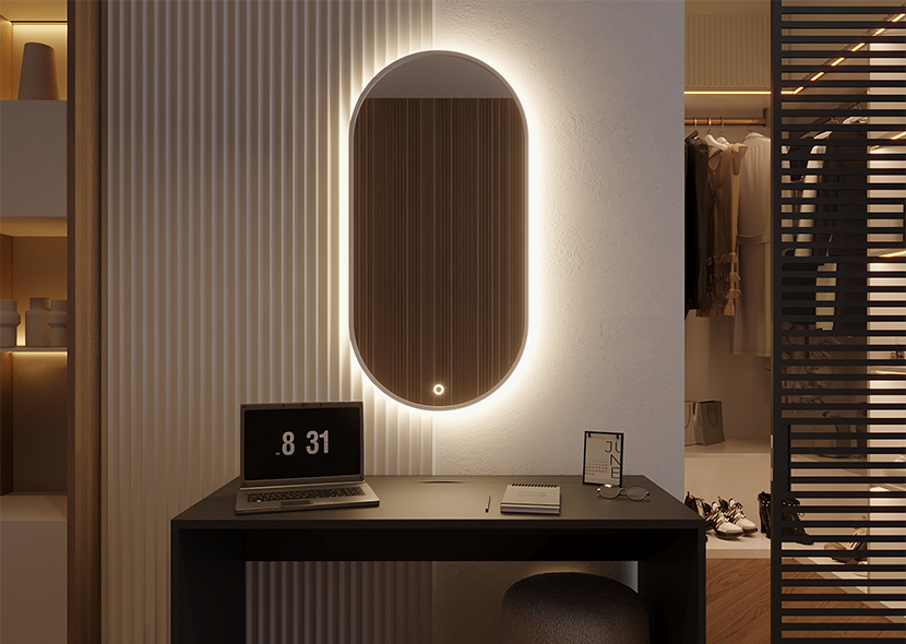 Arducati A Mirror With Lighting