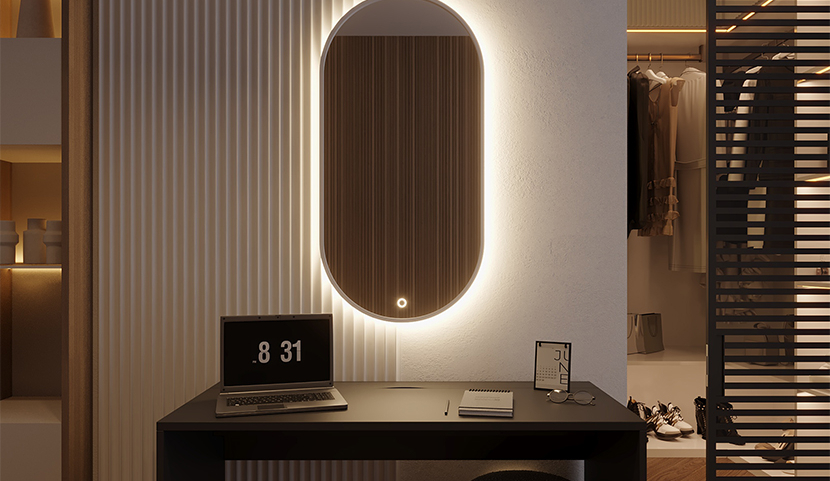 Arducati A Mirror With Lighting