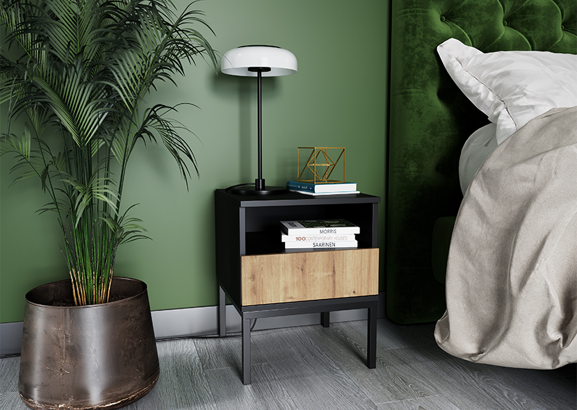 Lanzzi Bedside Table 