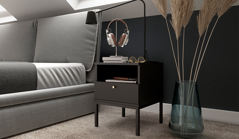 Lanzzi Bedside Table 