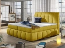 Vincenzo Continental Bed With Container 140x200cm