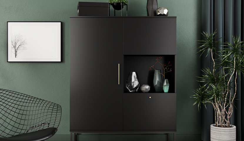 Lanzzi Display Cabinet 