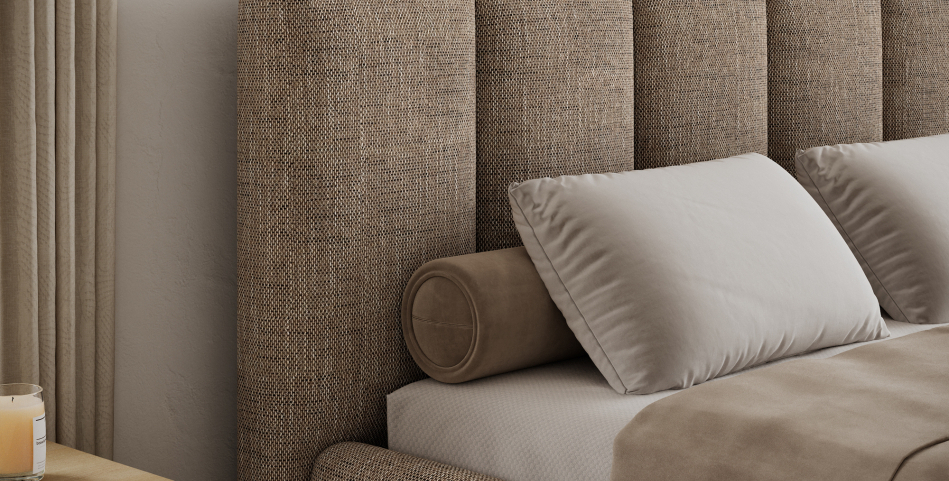 Edvige Upholstered Bed With Container 160x200