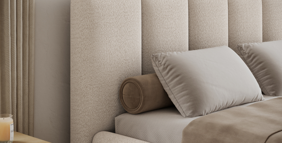 Edvige Upholstered Bed With Container 180x200