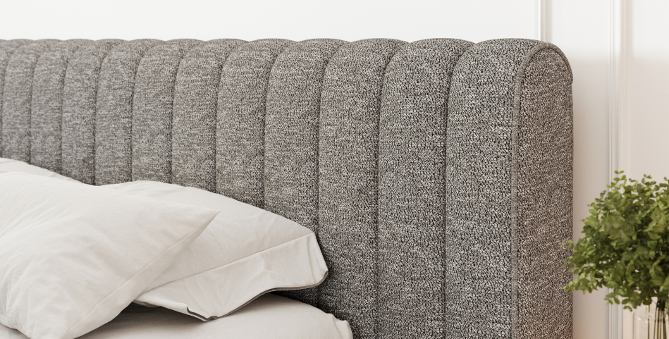 Carilla Upholstered Bed With Container 180x200