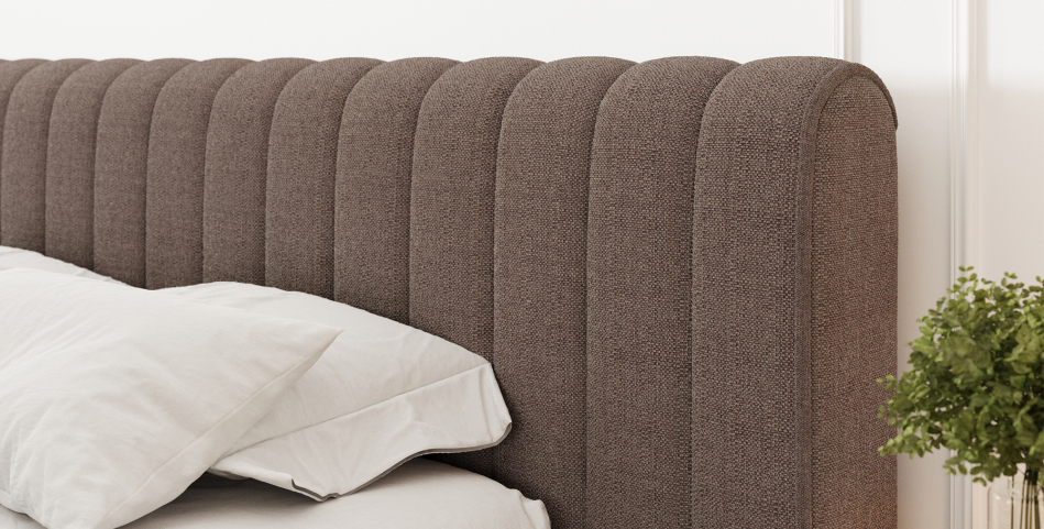 Carilla Upholstered Bed With Container 160x200