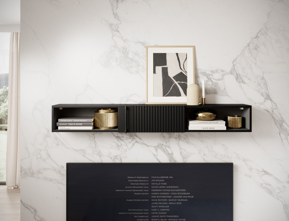 Raftt Wall Shelf (with Cabinet)
