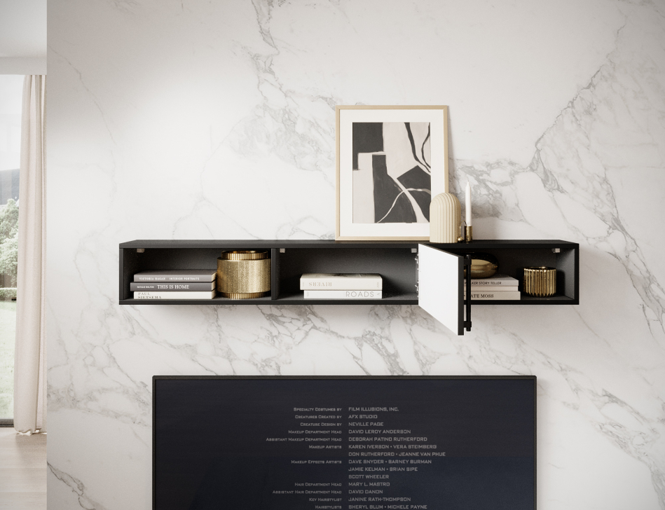 Raftt Wall Shelf (with Cabinet)