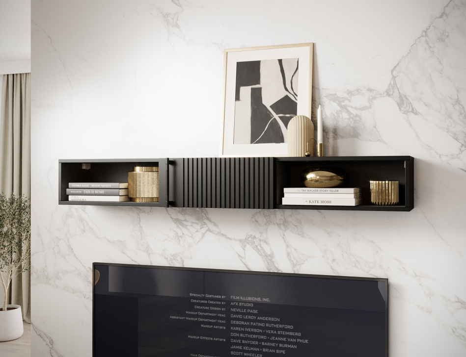 Raftt Wall Shelf (with Cabinet)