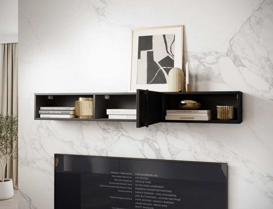 Raftt Wall Shelf (with Cabinet)