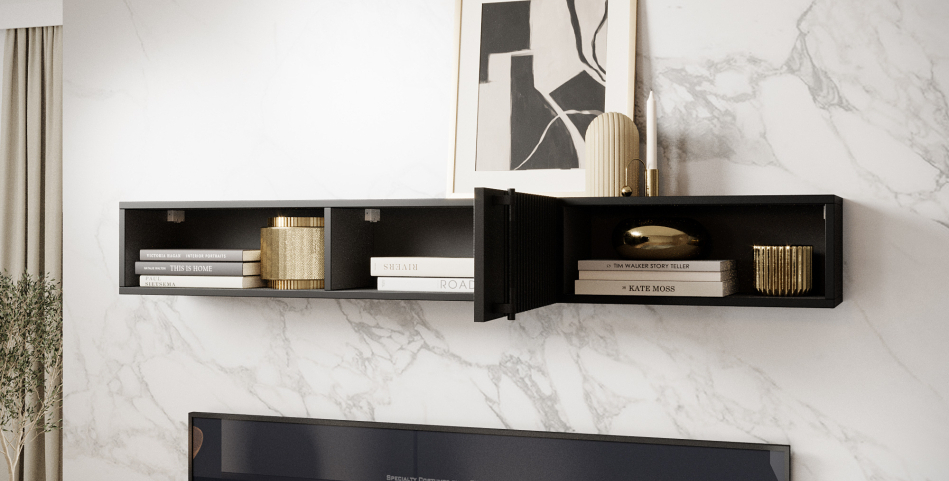 Raftt Wall Shelf (with Cabinet)