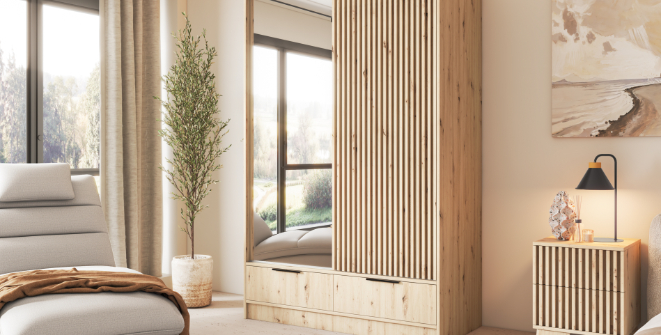 Voodi II with a mirror, 60x120 cm