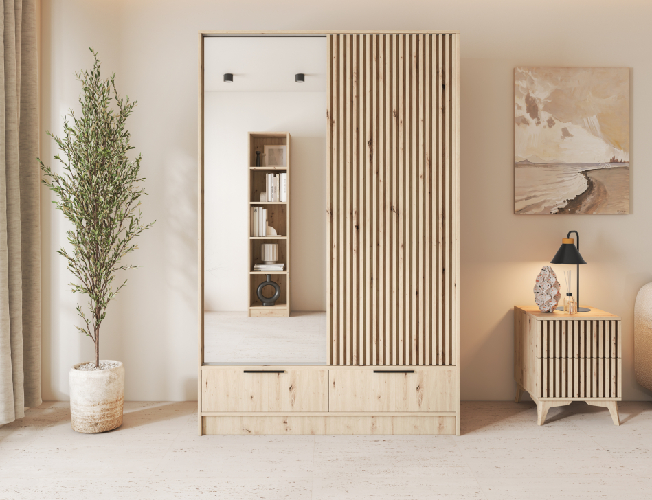 Voodi II with a mirror, 60x120 cm
