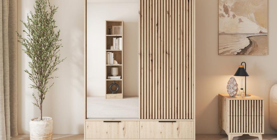 Voodi II with a mirror, 60x120 cm
