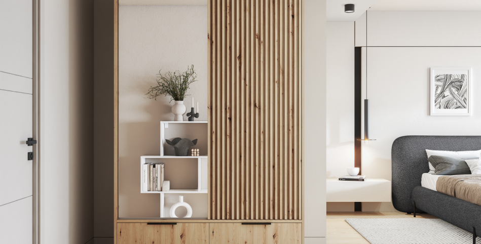 Voodi II with a mirror, 60x120 cm