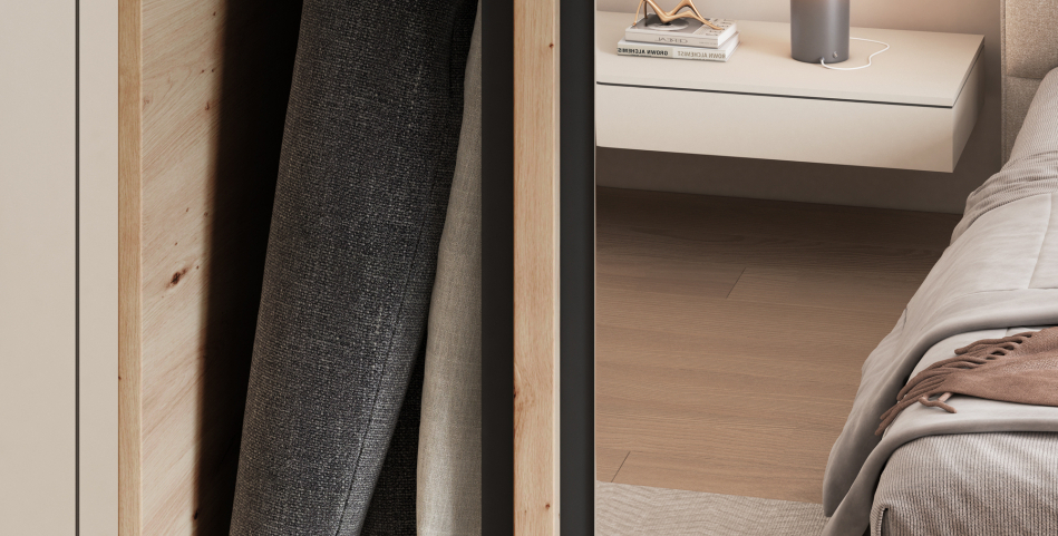 Emerio II with a mirror, 60x120 cm