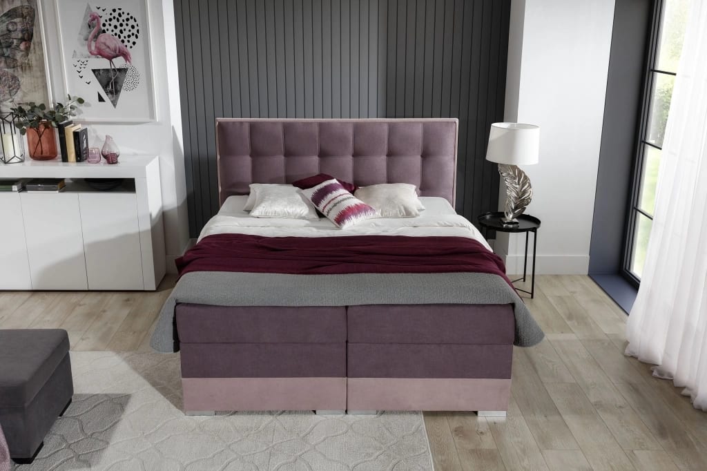 Damaso Continental Bed With Container 180x200 cm