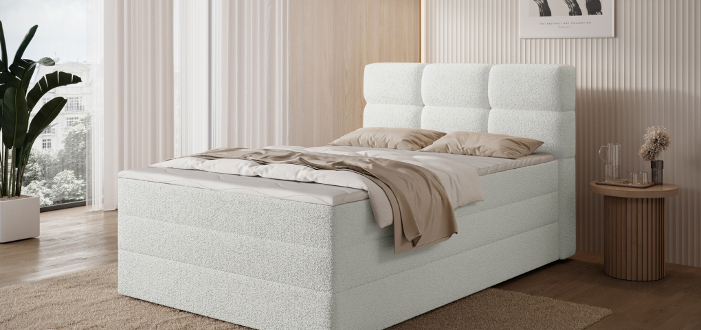 Kasped Continental Bed 120x200cm