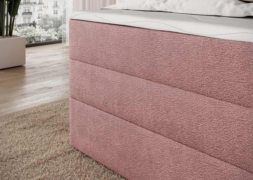 Kasped Continental Bed 120x200cm