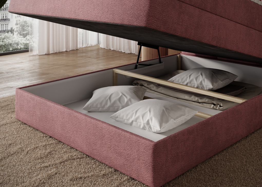 Kasped Continental Bed 120x200cm