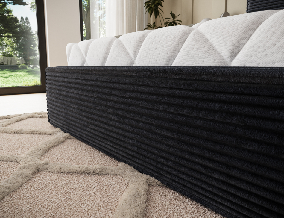 Pesillo Upholstered Bed With Container 160x200