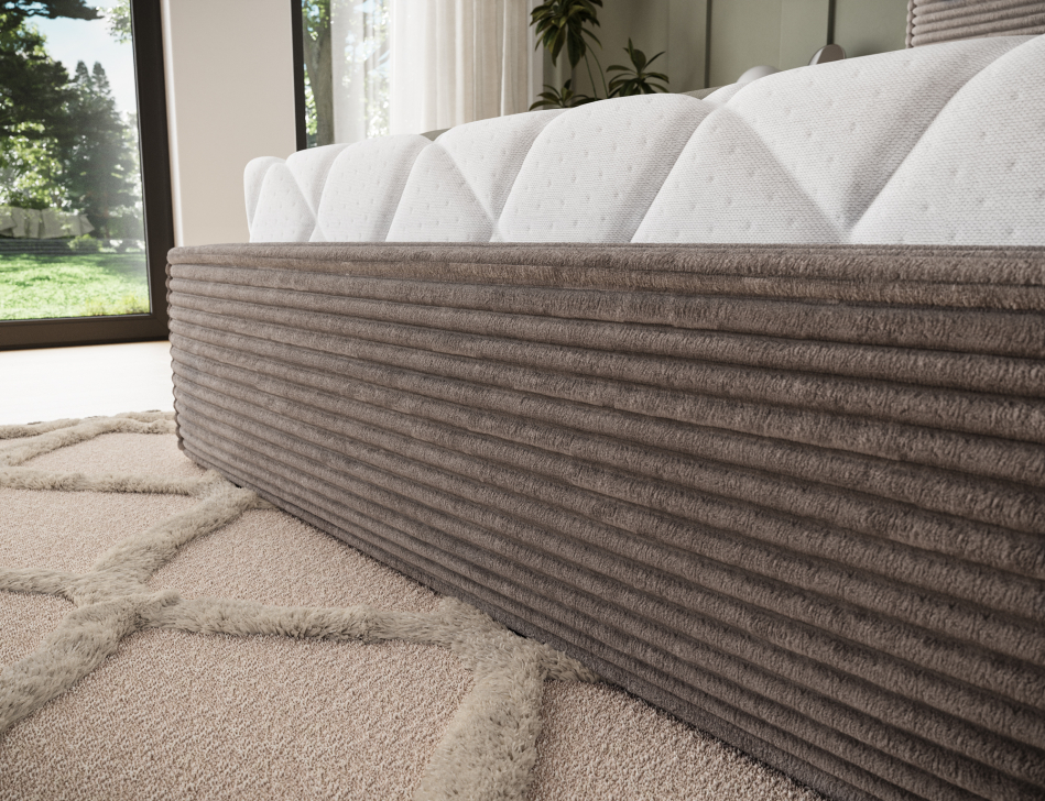 Pesillo Upholstered Bed With Container 180x200