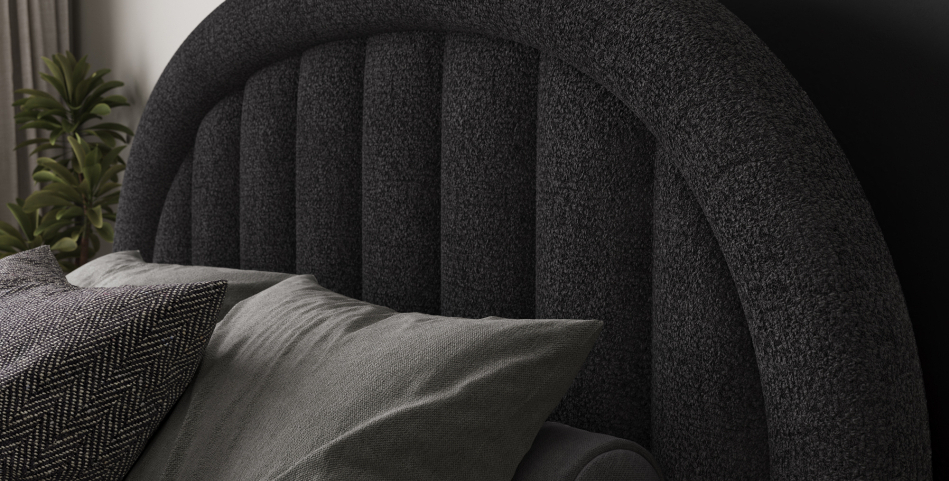 Tapedo Upholstered Bed With Container 140x200