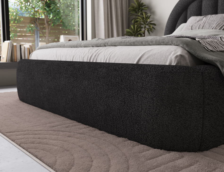 Tapedo Upholstered Bed With Container 140x200